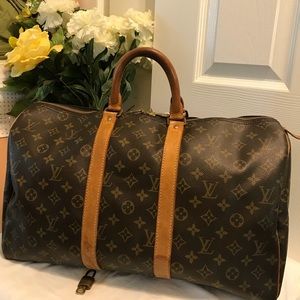 Authentic Louis Vuitton. Kepall 45 traveling bag